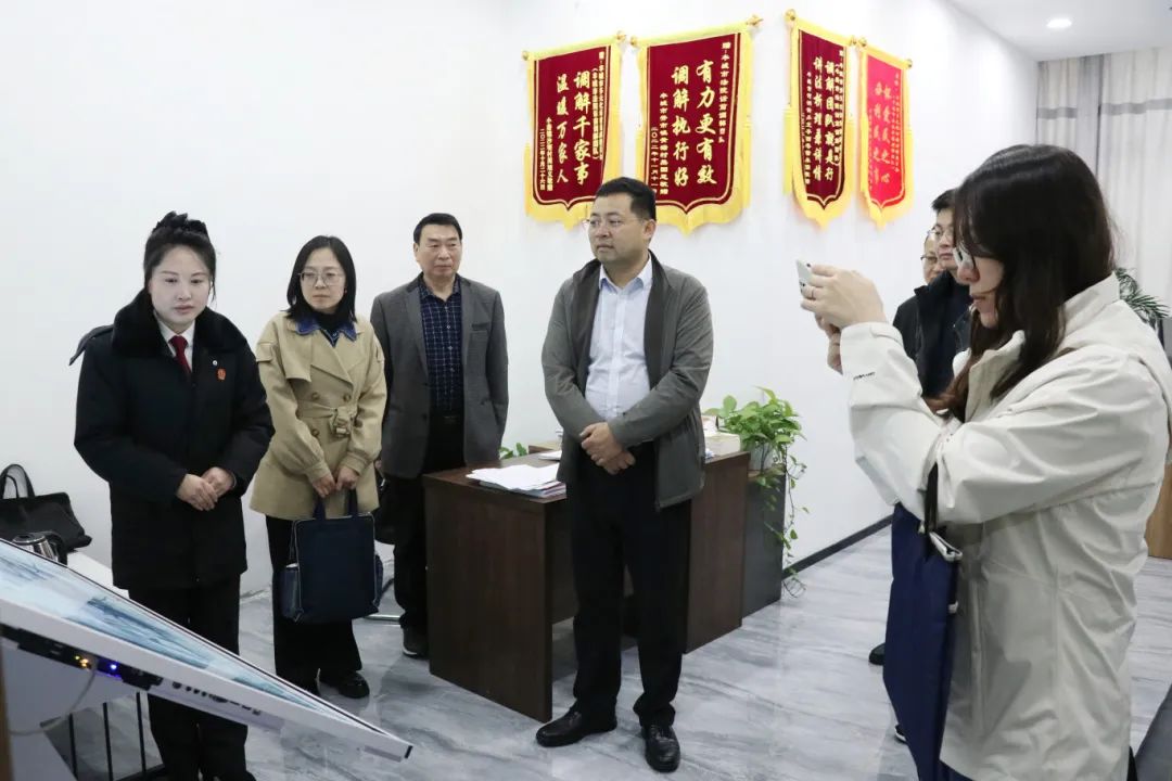 河北法院来丰城法院调研考察