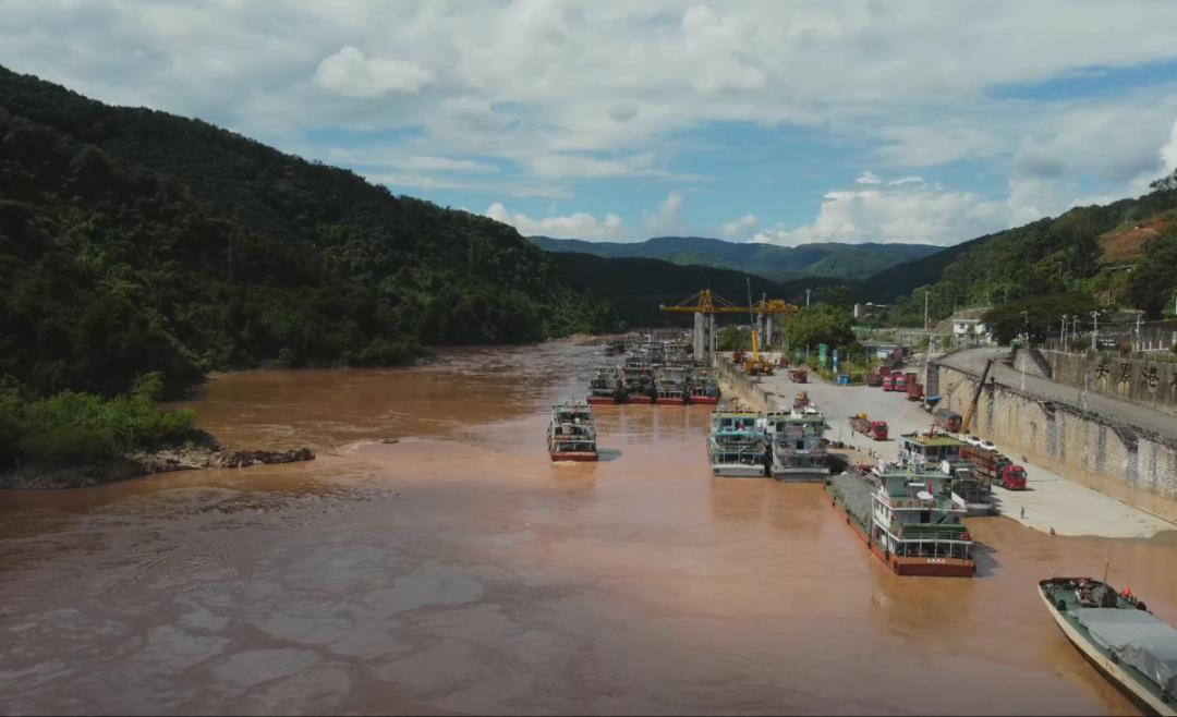 【稳经济 促发展】关累港口岸外贸持续扩大 澜沧江-湄公河"黄金水道"