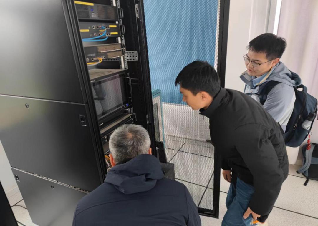 厅港航中心北斗基站网络安全检查组到徐州港航中心检查指导工作_澎湃