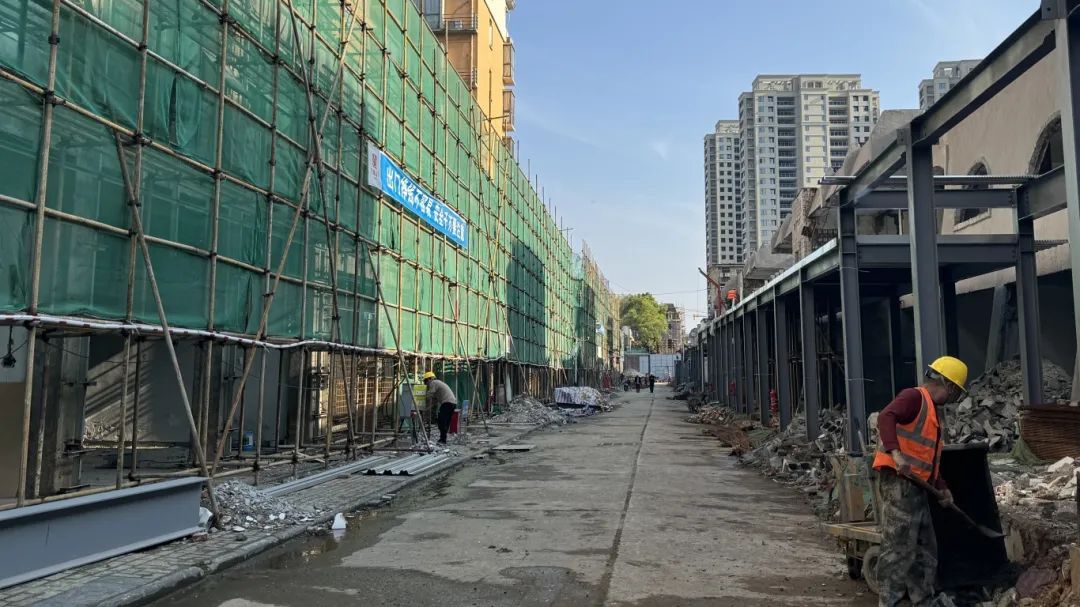 新钢美食街改造提升项目最新动态来了!