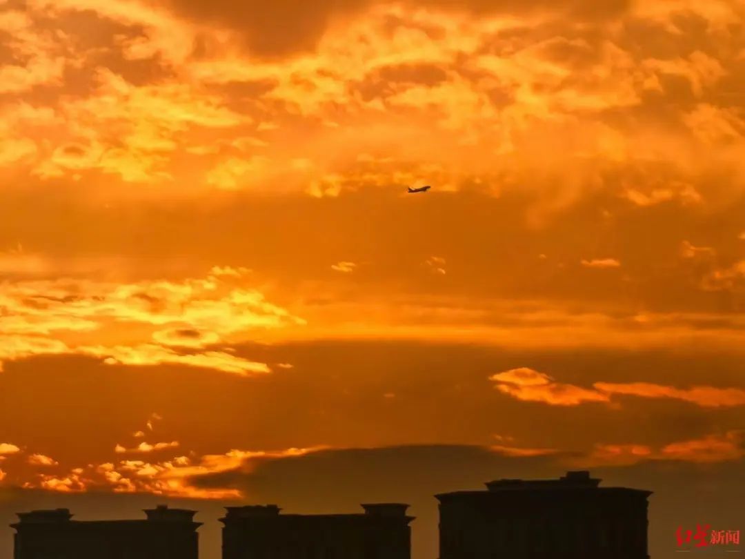 今天成都晚霞绝美!明日可观雪山_澎湃号·政务_澎湃- 