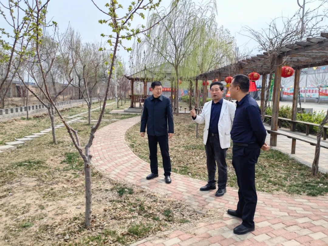 南宫法院院长王东辉到垂杨镇检查督导工作