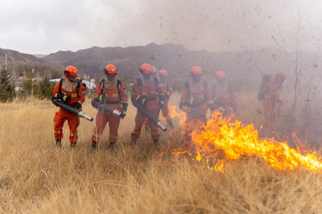 肃南:开展灭火实战化演练_澎湃号·政务_澎湃新闻-the