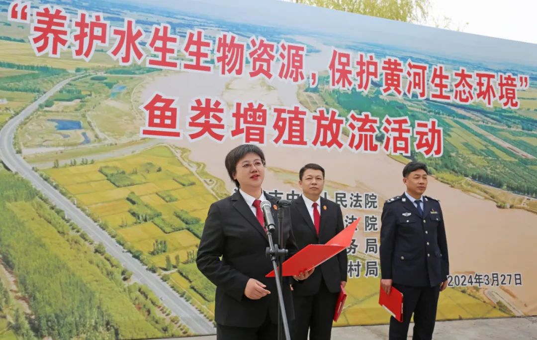 惩罚性,恢复性司法措施,共同把黄河的维护,治理,发展融为一体,为保障