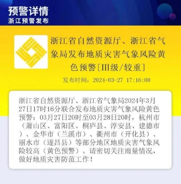 预警!涉及杭州5城区,今晚关好门窗!_澎湃号