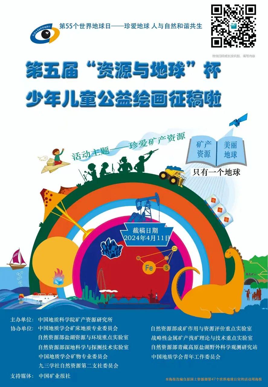 第五届"资源与地球"杯少年儿童公益绘画大赛开始!