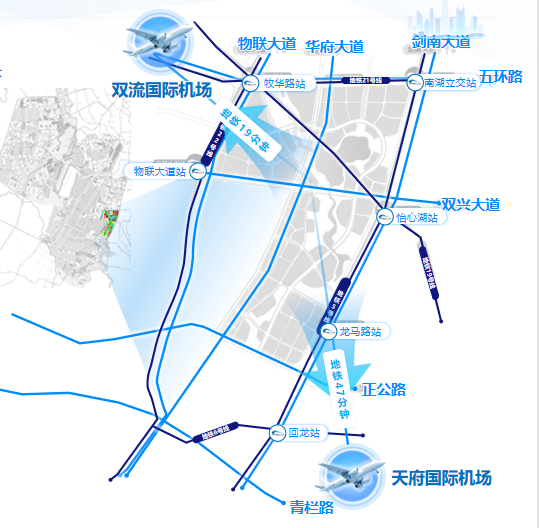 涉及公园,道路,学校,7个重点公服项目在天府怡心湖
