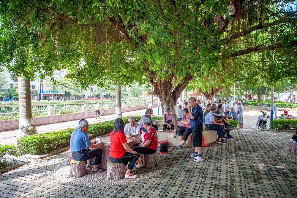 路口空地,沿河路庙咀村,南兴巷,环城东路沿河步道等多处口袋公园建设