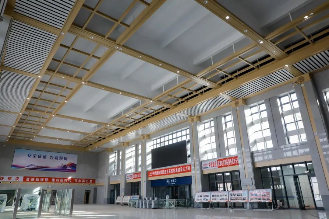 兰张三四线铁路古浪北站建设提速收尾