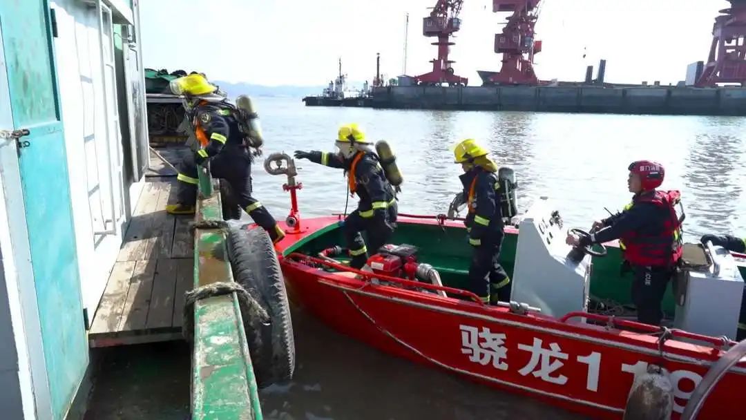 福建省厦门市港区消防救援站——冲锋在前的海上守护神