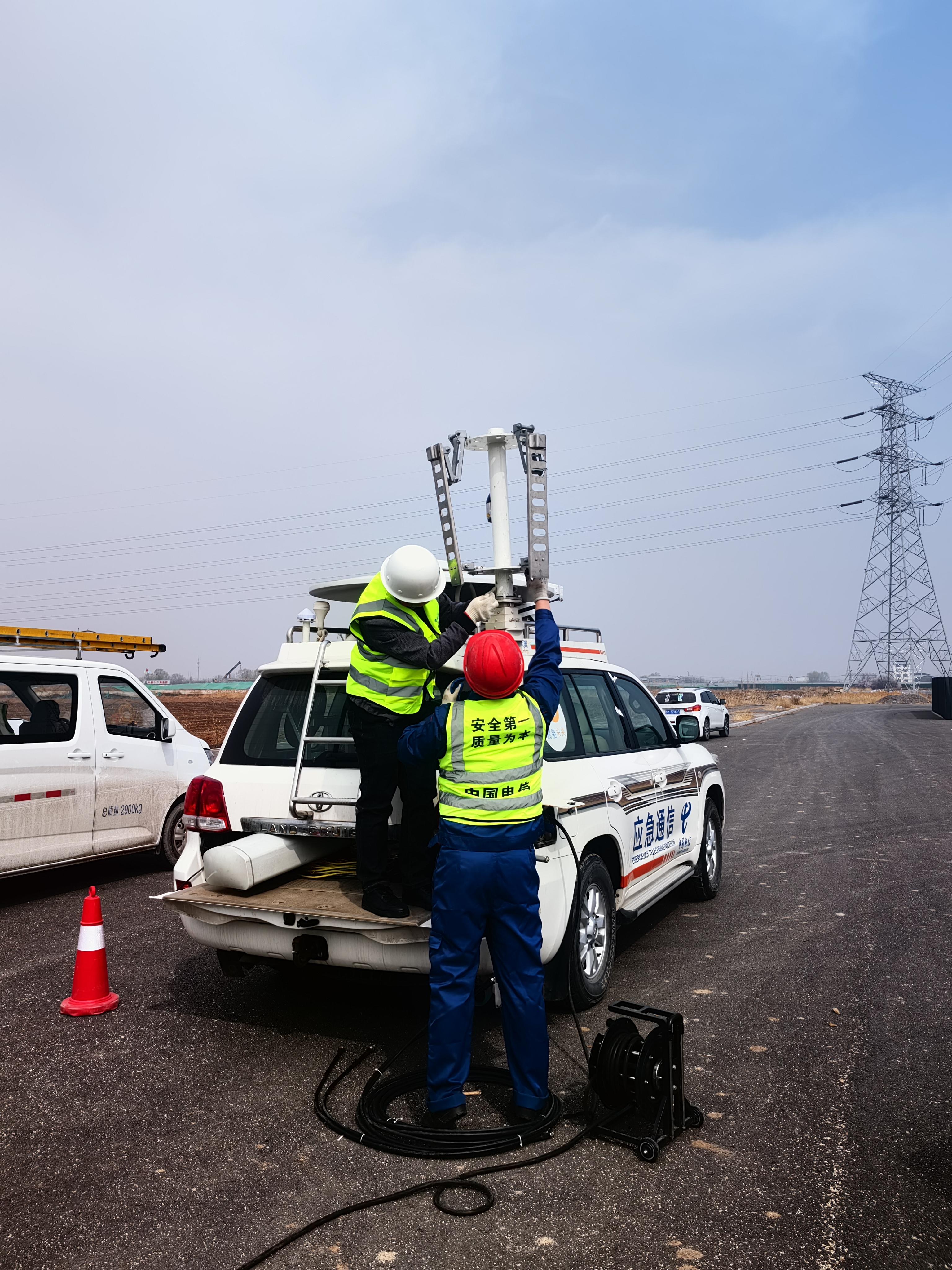 卫星电话拨测,应急通信车架设,应急基站开通,光缆熔接抢修,各维护站点