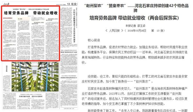石家庄赵县:打造劳务品牌 把行业名片擦得更亮_澎湃号·政务_澎湃新闻