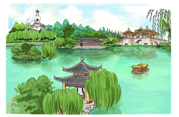 "扬马"手绘视频"哇赛"系列④:绝美赛道,串起扬州千年繁华_澎湃号