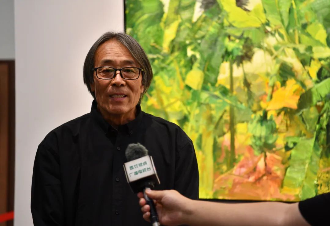 白羽平油画工作室西双版纳写生作品展开幕