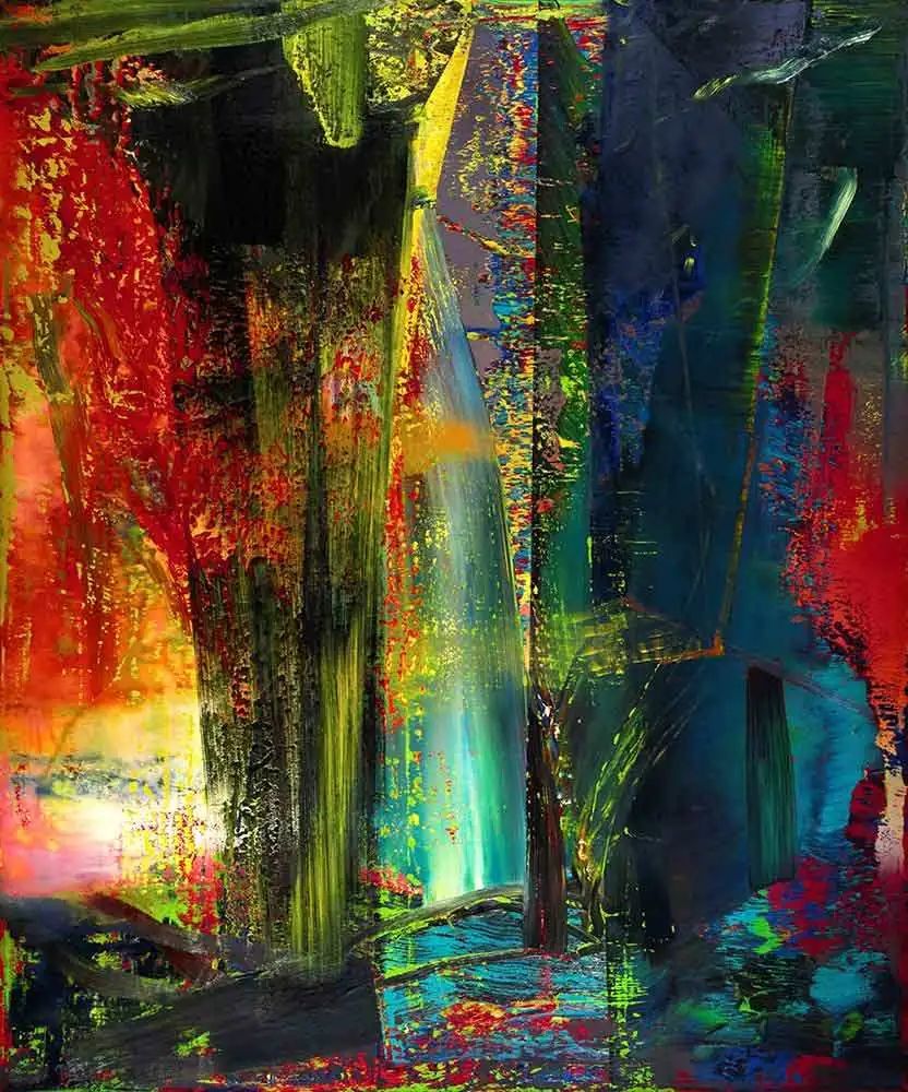 格哈德·里希特 (gerhard richter) 创作的 abstraktes bild,1986