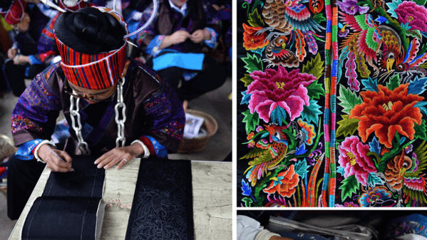 贵州苗族服饰：多彩文化传承——松桃苗族服饰图案和色彩之美