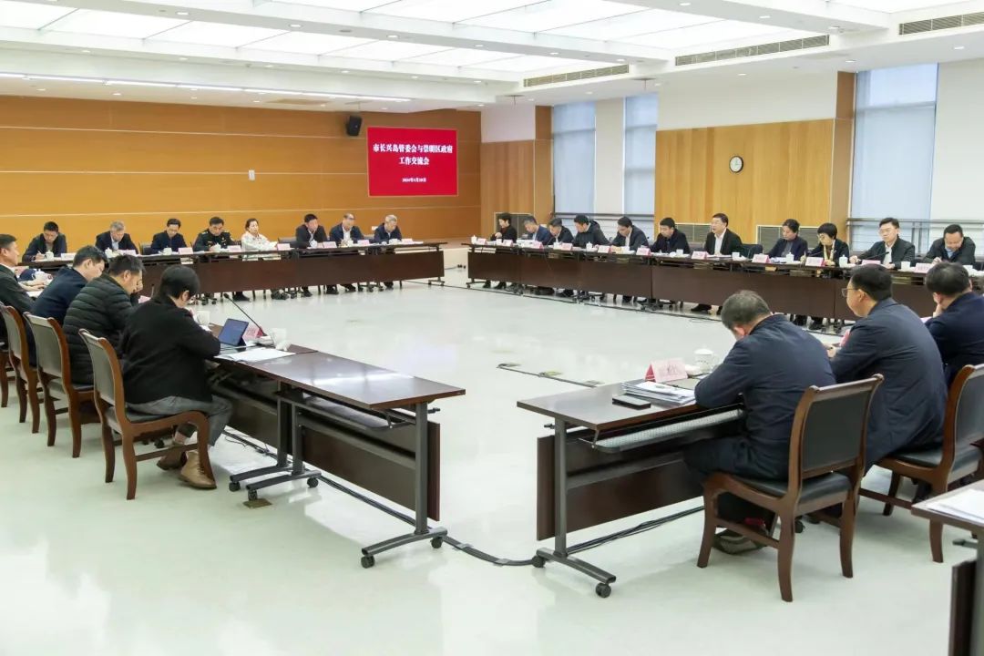 推动长兴岛开发建设和发展工作取得新成效市长兴岛管委