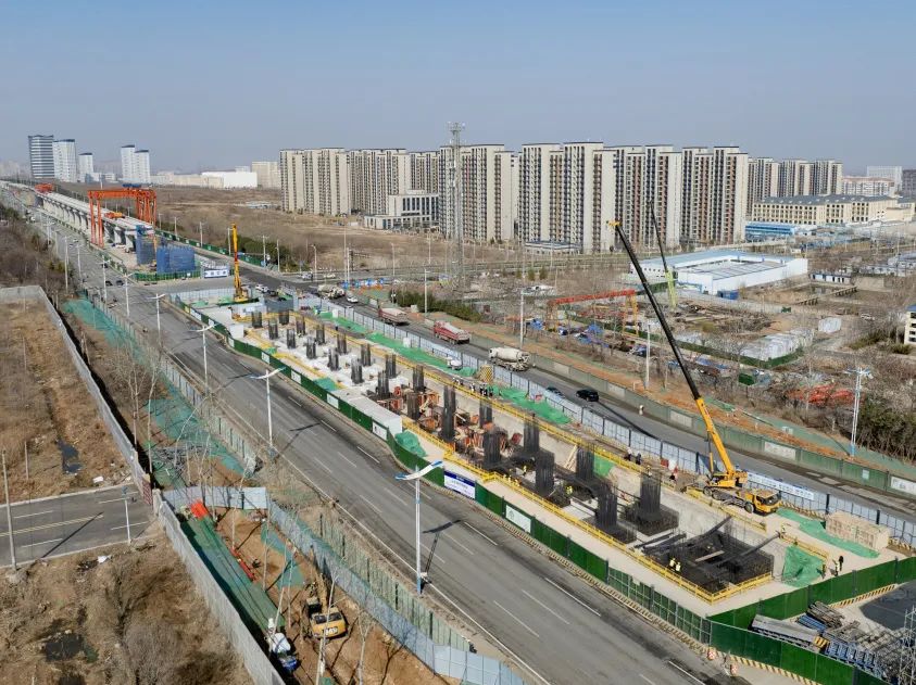 济南地铁5条线路迎来新进展 48座车站已封顶_澎湃号