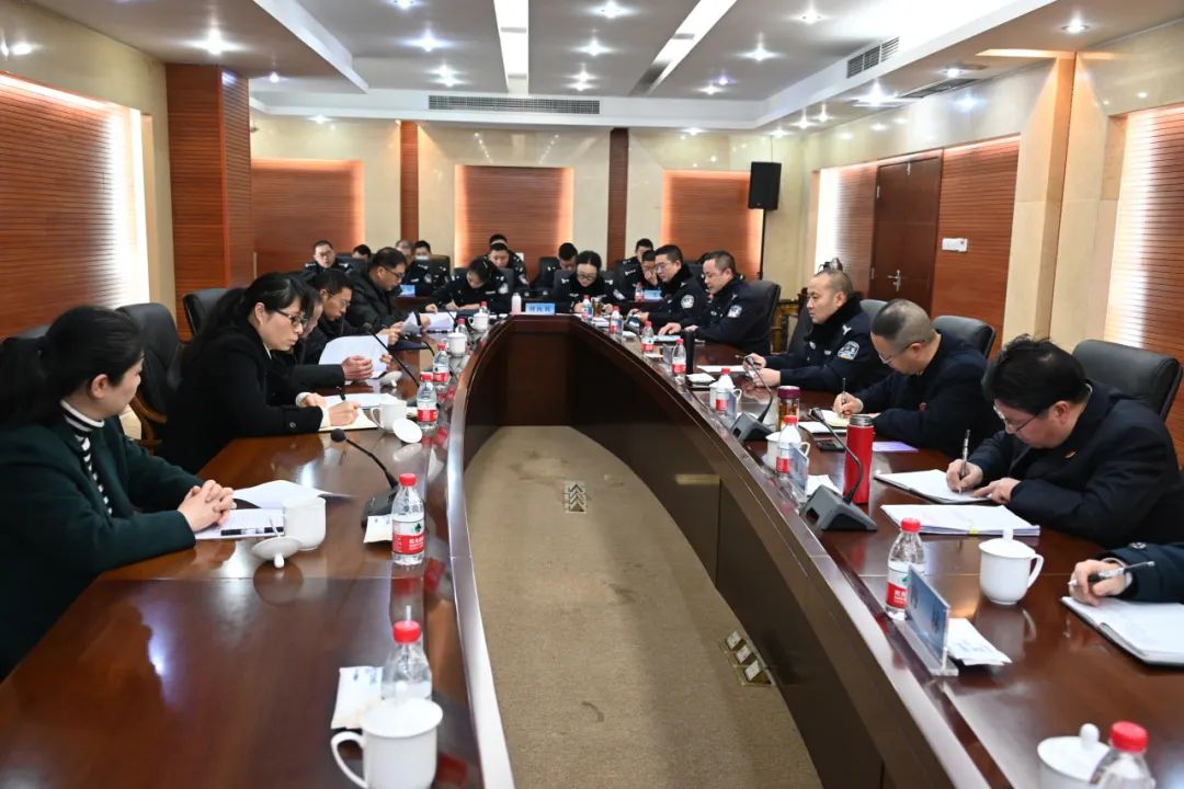 上周,市二中法院,市检察院二分院,辖区刑罚执行机关联合召开2024年第