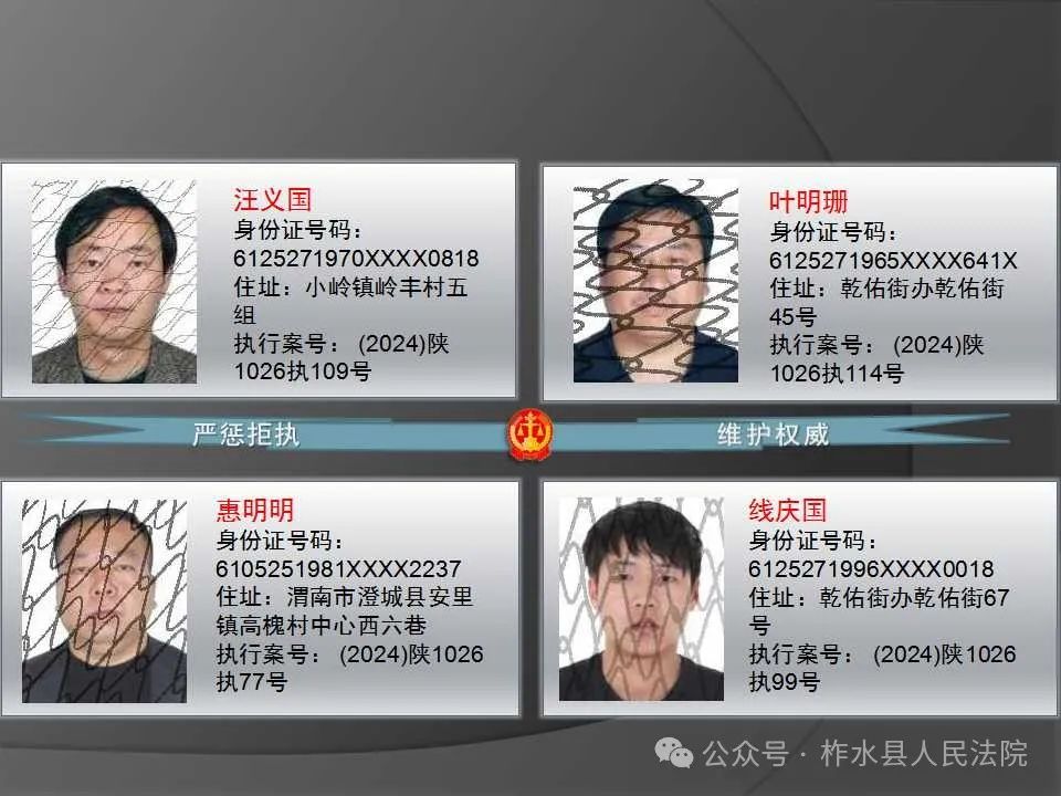 柞水法院2024年第1期失信被执行人名单_澎湃号·政务_澎湃新闻-the