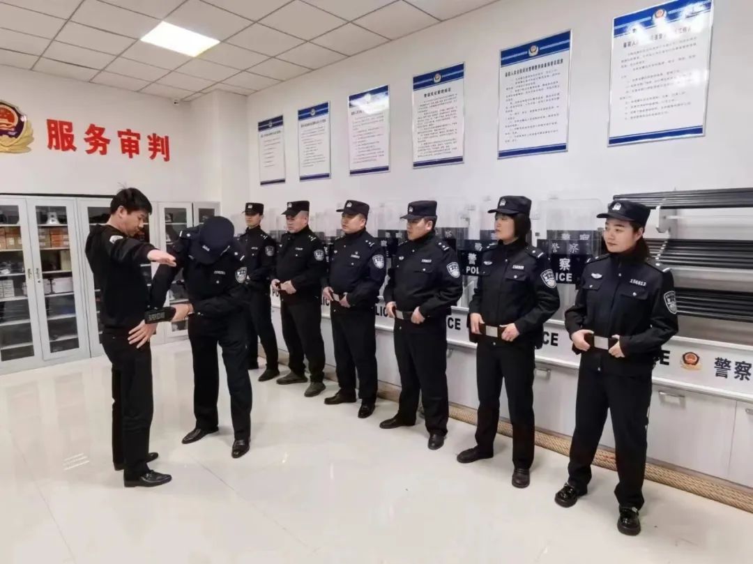敖汉旗人民法院司法警察大队开展安检技能培训_澎湃号·政务_澎湃新闻