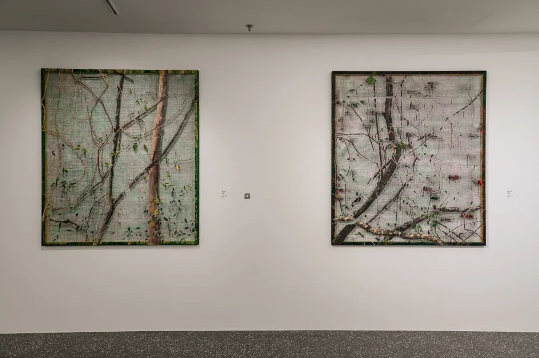 中国当代艺术群展"山水游"在上海久事美术馆开幕_澎湃号·湃客_澎湃