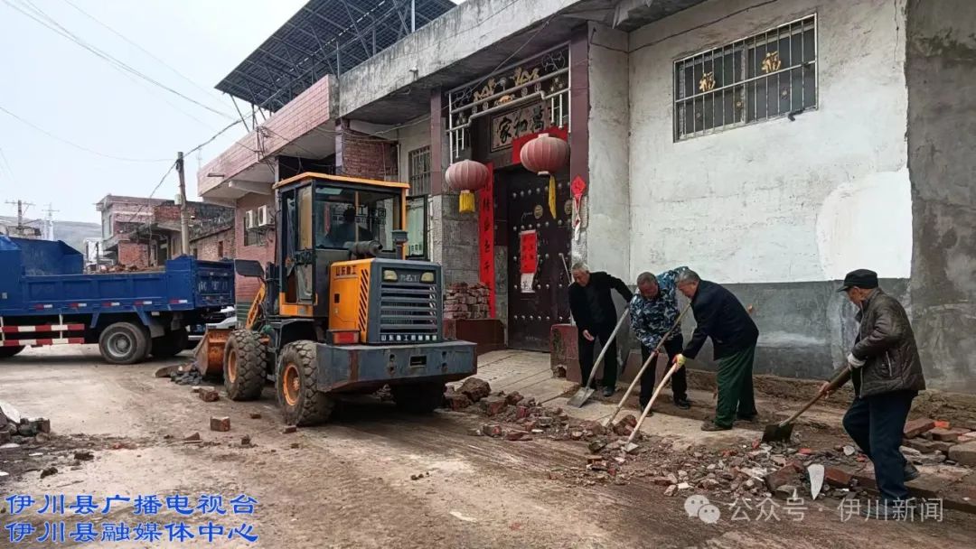 记者走基层伊川白元示范村建设如火如荼