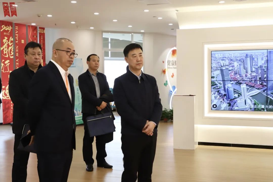 和平区委常委,区委政法委书记陈宁到区内重点企业泰康人寿保险天津分