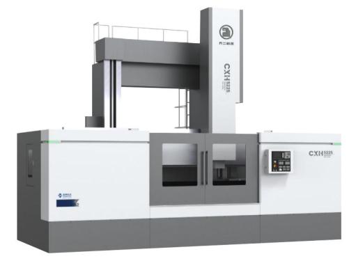 展品12:cxh5225x20/16双柱立式车铣加工中心该产品适用于能源,模具