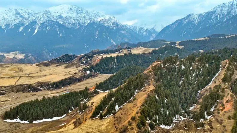 【组图】肃南:春日祁连山景色如画_澎湃号·政务_澎湃新闻-the paper