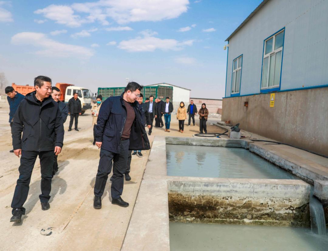 王心宇调研燃气管网改造和环保整改