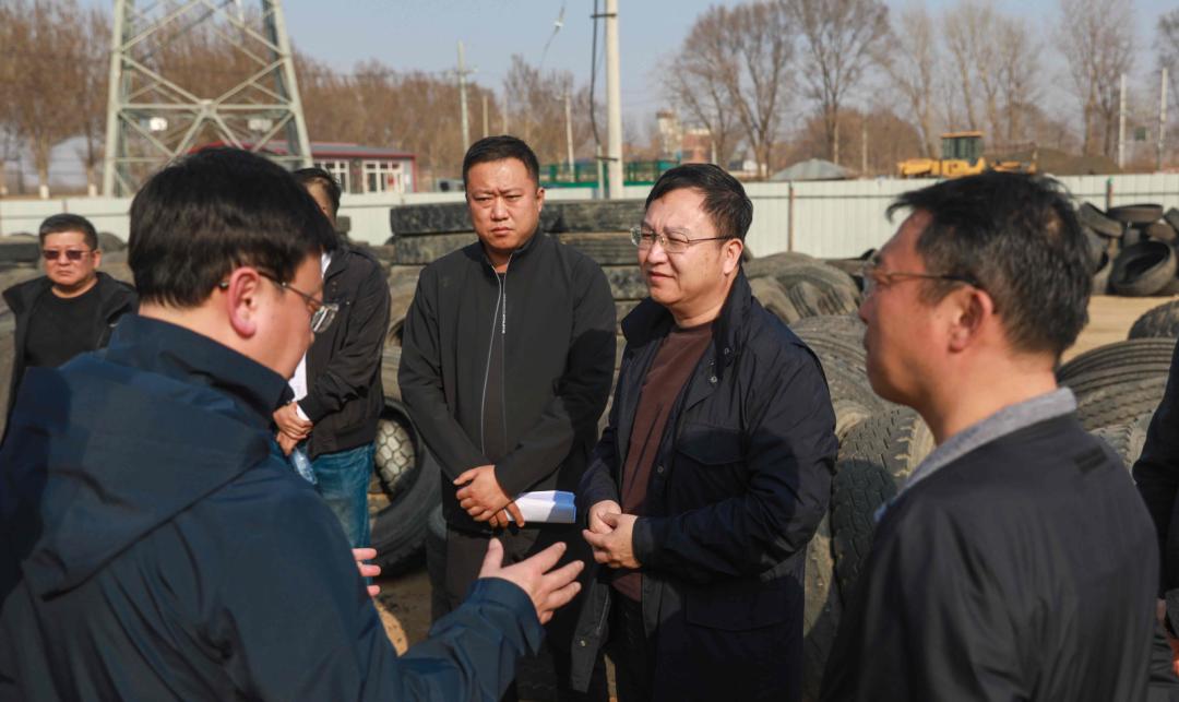 王心宇调研燃气管网改造和环保整改