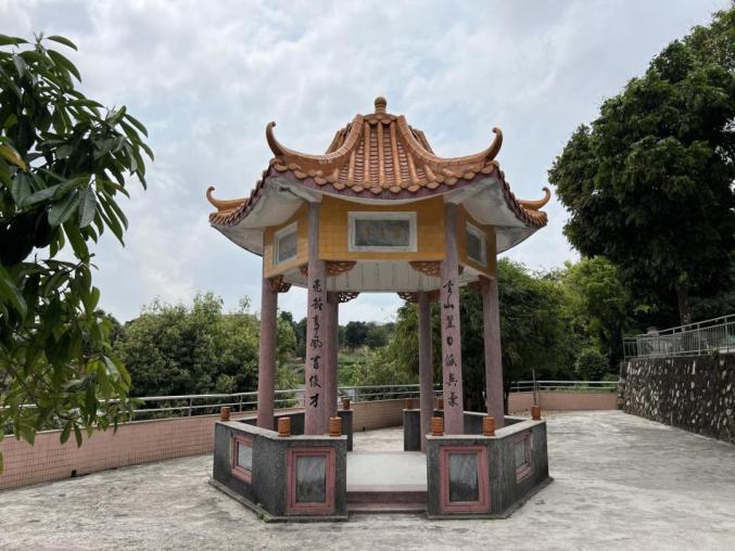 根在侨乡旅港乡亲杨仲仪先生家族成员一行回到家乡新会崖门探访