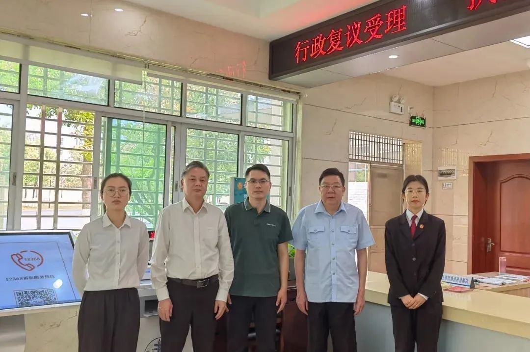 正式运行行政复议窗口入驻全南县人民法院