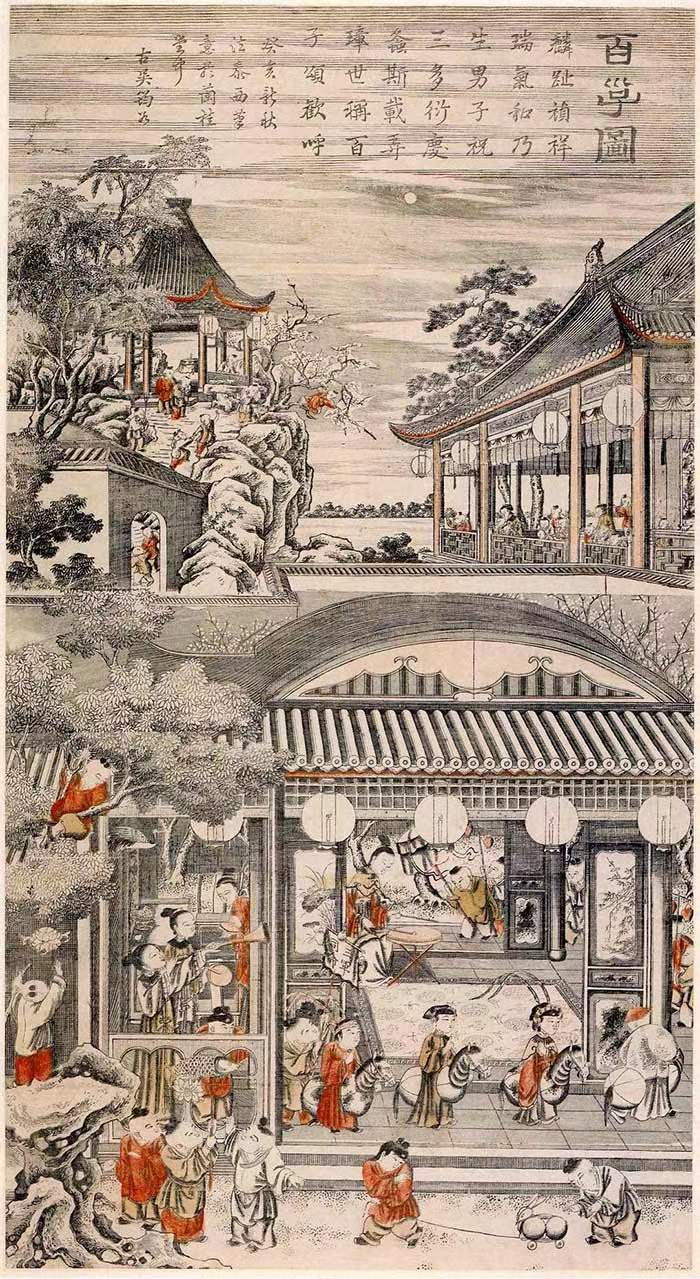 "康乾苏州版"原版《百子图》从此,我与黄老师及汉声团队结下了深厚