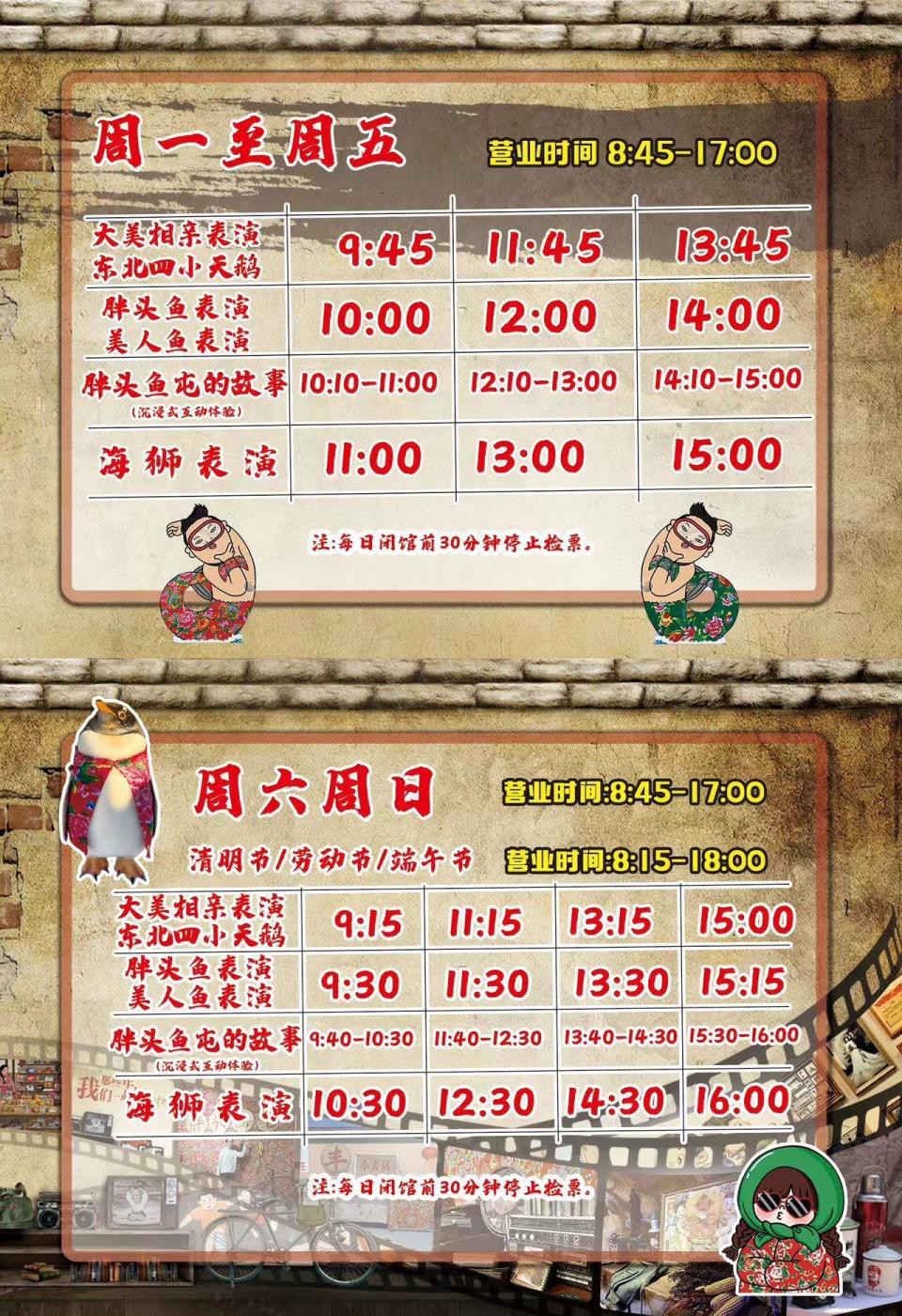 东北胖头鱼屯当东北大花走进海洋世界,你敢想么?