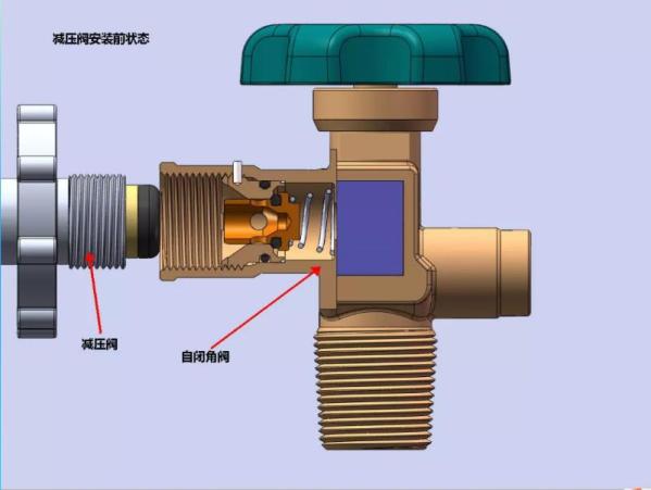 燃气阀原理图片