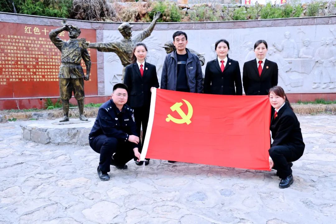 许良法庭传承红色基因凝聚奋进力量