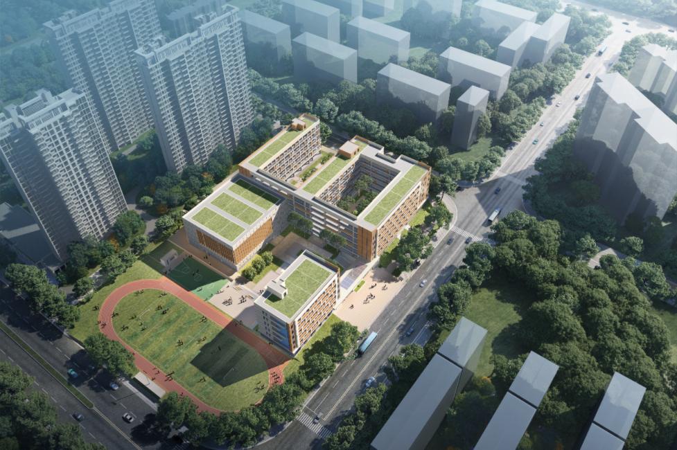 小学效果图集团化办学跑出"开福速度""本次合作将借助青竹湖湘一教育