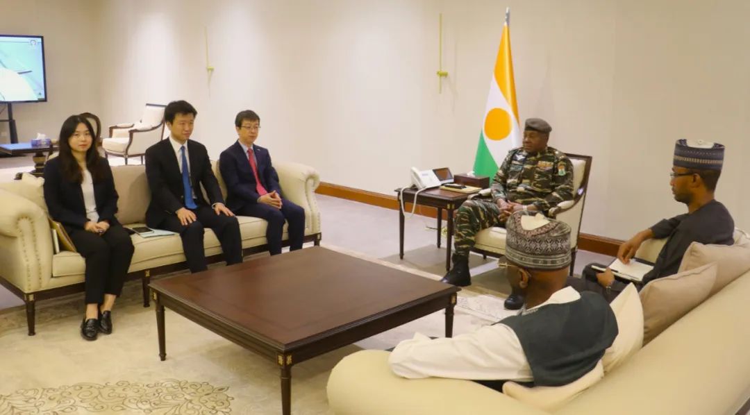 驻尼日尔大使会见尼国家元首奇亚尼