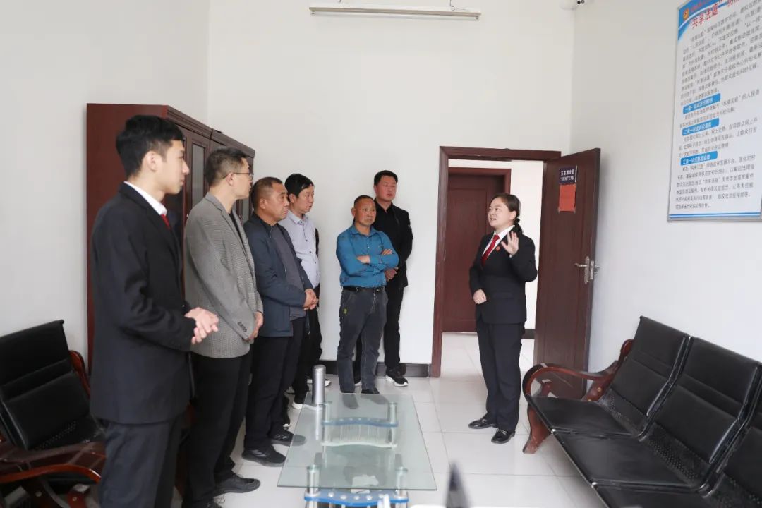 公众开放日丨镇村干部进法庭阳光司法零距离