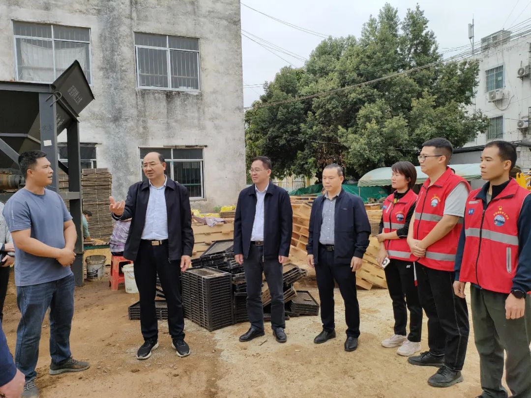 韦平到武宣开展乡村振兴调研等工作