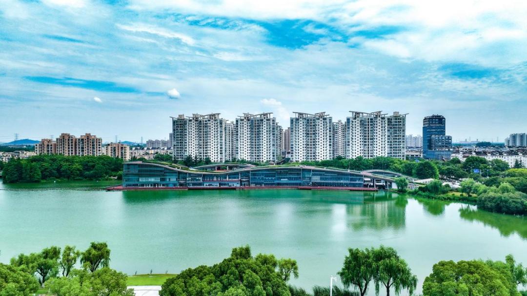 春日"沪"水游丨青浦:湖畔春色别样浓——夏阳湖_澎湃号·政务_澎湃