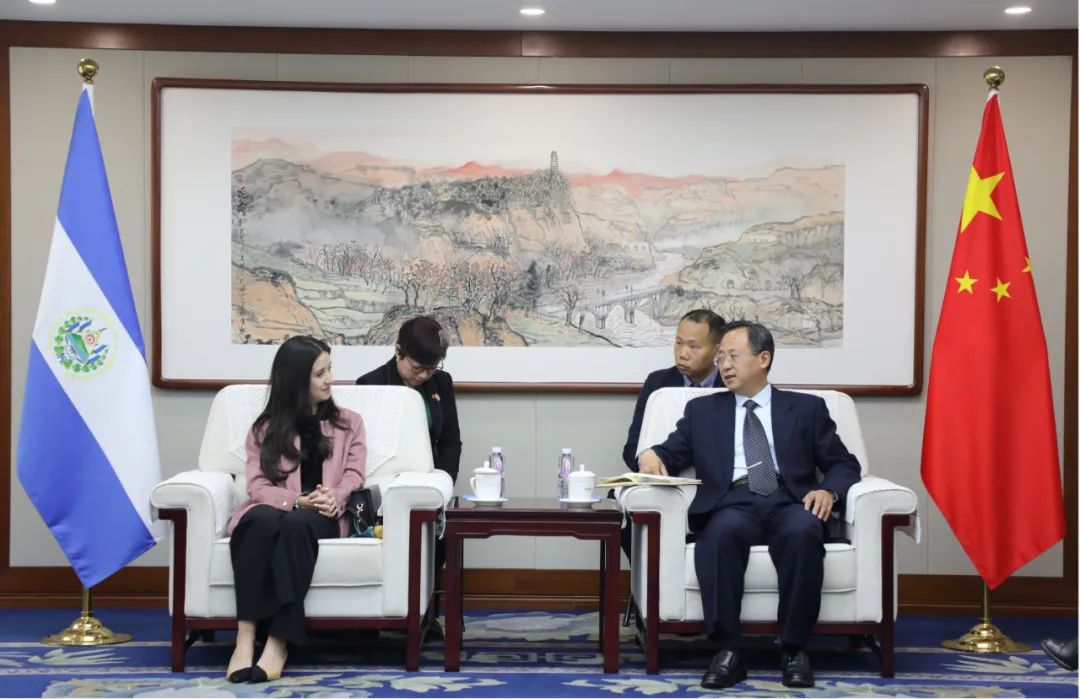 刘俊峰副署长会见萨尔瓦多外交部副部长米拉_澎湃号