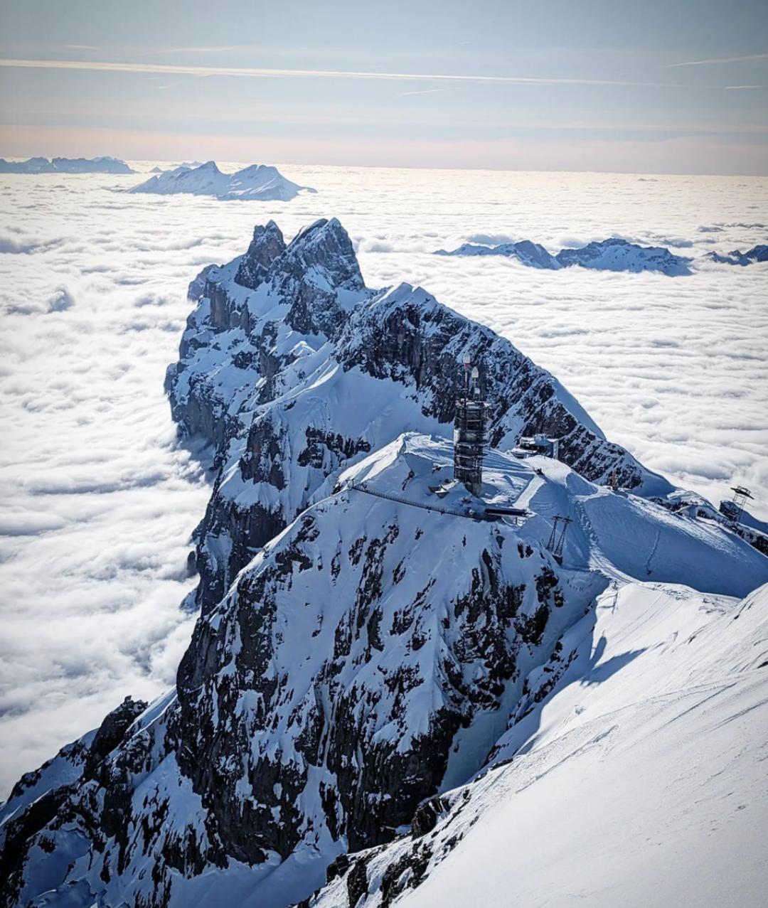 阿尔卑斯山铁力士雪山图片