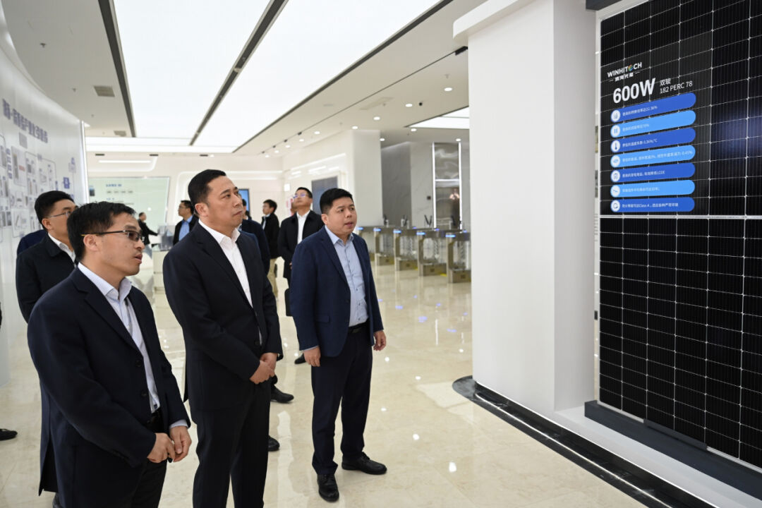 徐仁标在金塘高新区调研