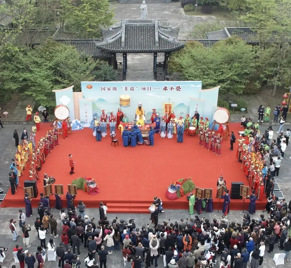 【民族宗教】渌渚镇举行民间民俗活动周雄"孝子祭"