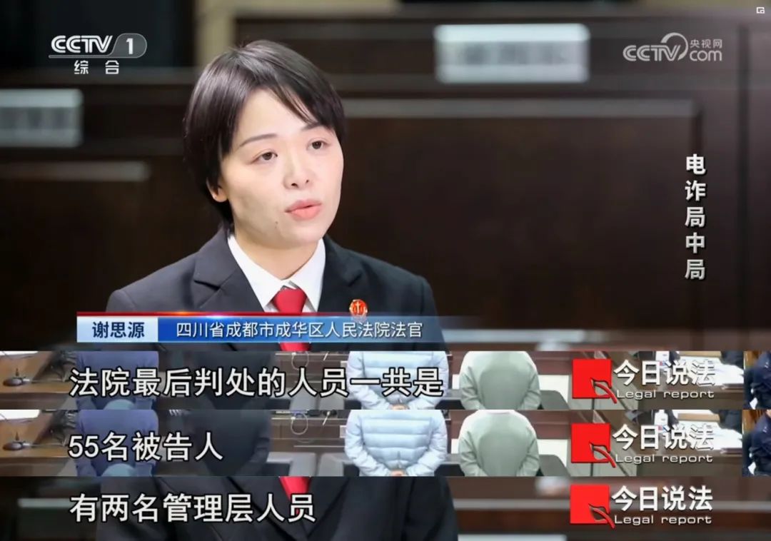 《今日说法》栏目播出《 电诈局中局 》_澎湃号·政务_澎湃新闻-the