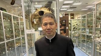 周晋峰访香港生物多样性博物馆