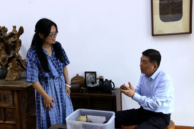 谢海涛一行赴安徽景贤书院调研